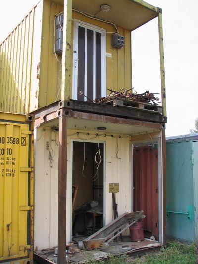 49-es raktár konténer metszet 49-es raktár konténer metszet